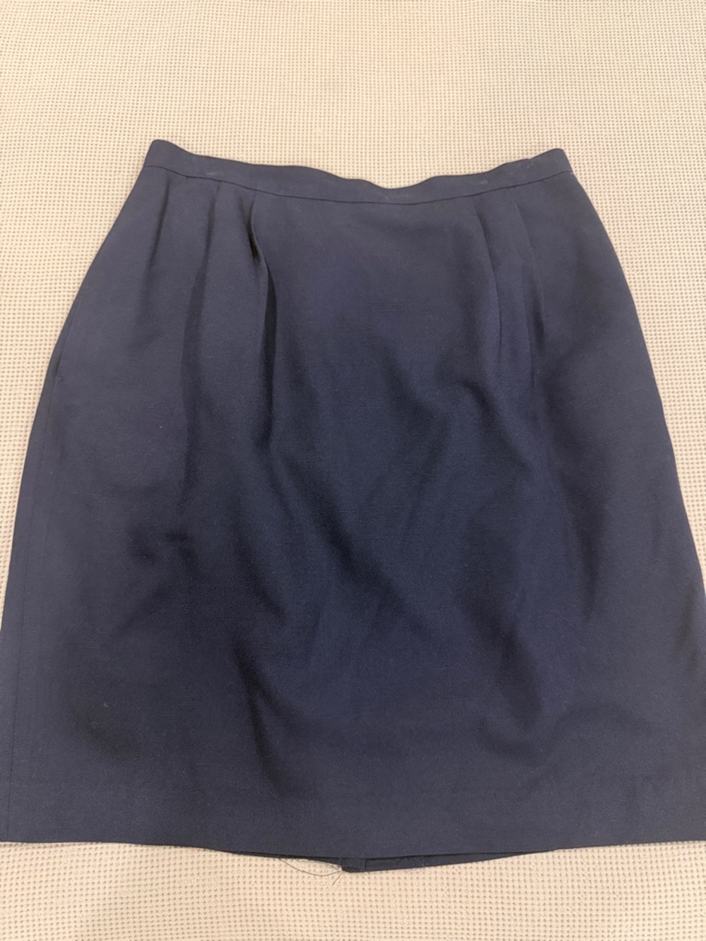 Classic Navy Pleated Women’s Skirt